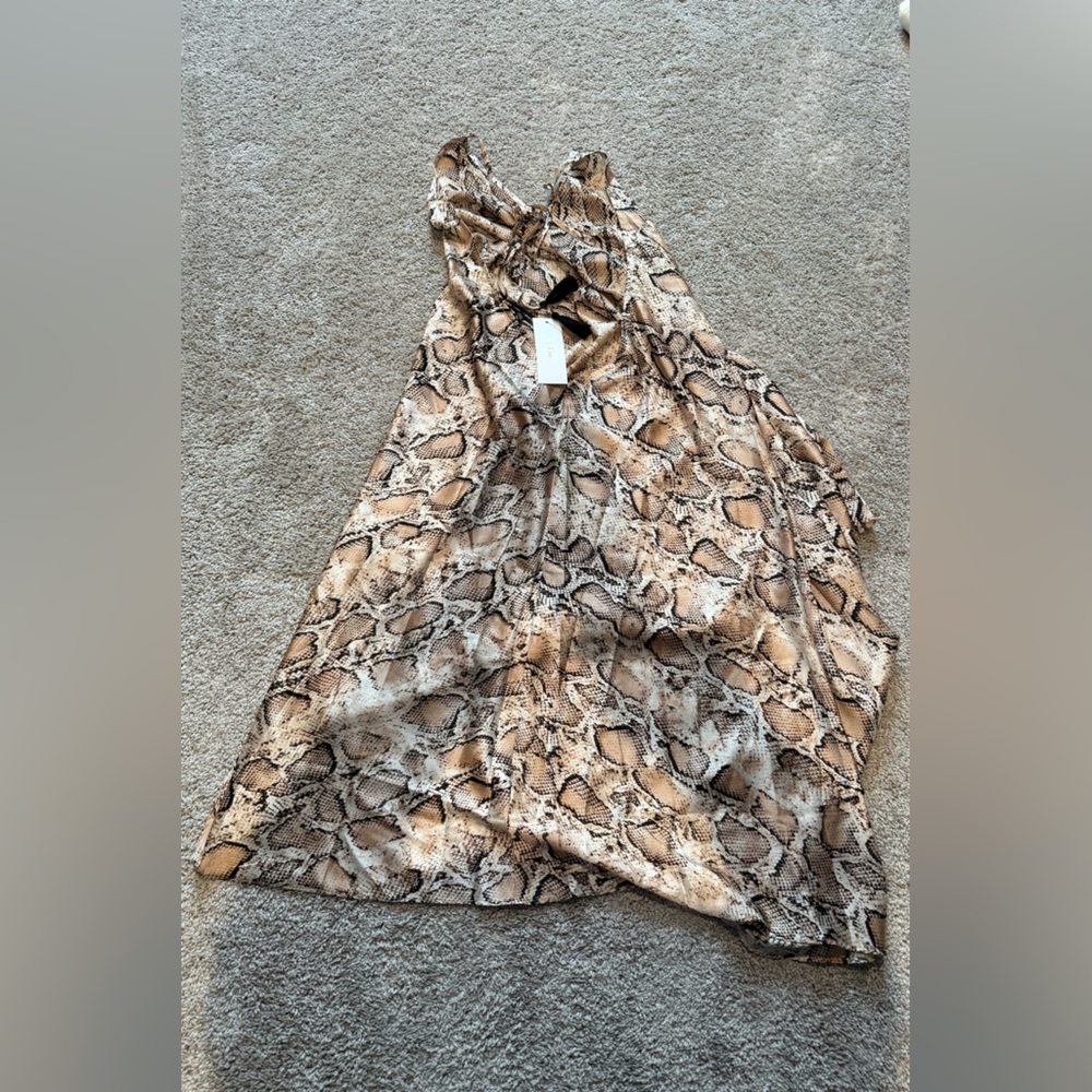 Snake Pattern Dress - Picture 2 of 3